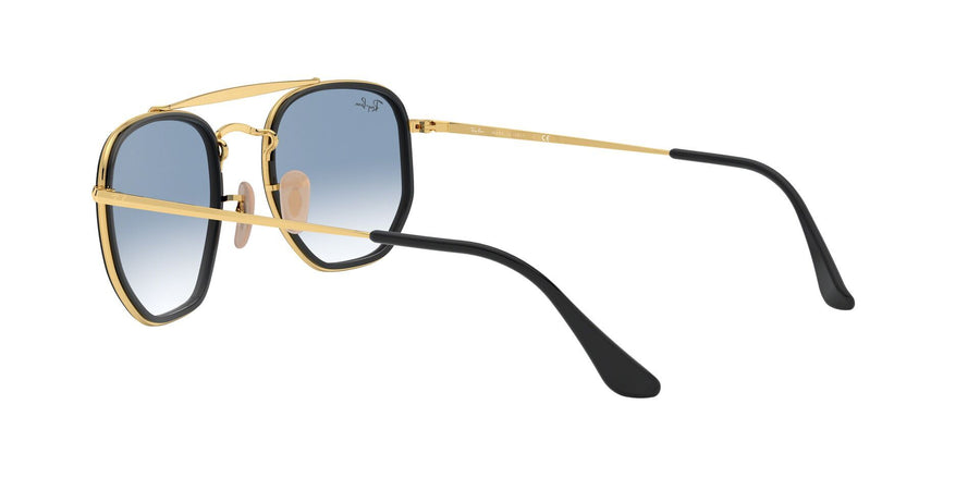 Marshal II RB3648 – Gold / Clear Gradient Blue