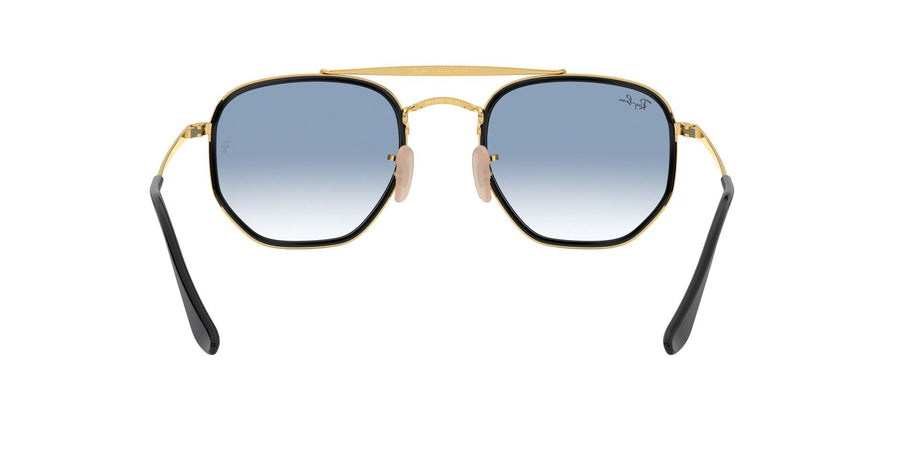 Marshal II RB3648 – Gold / Clear Gradient Blue