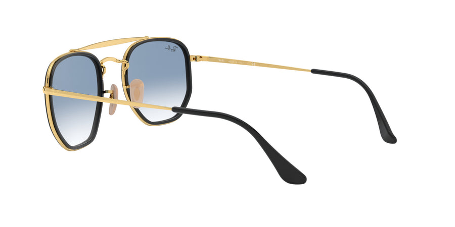 Marshal II RB3648 – Gold / Clear Gradient Blue