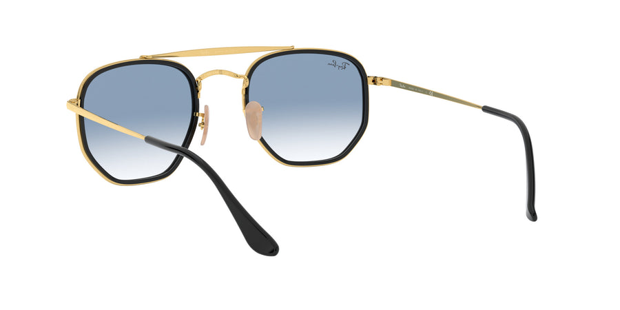 Marshal II RB3648 – Gold / Clear Gradient Blue