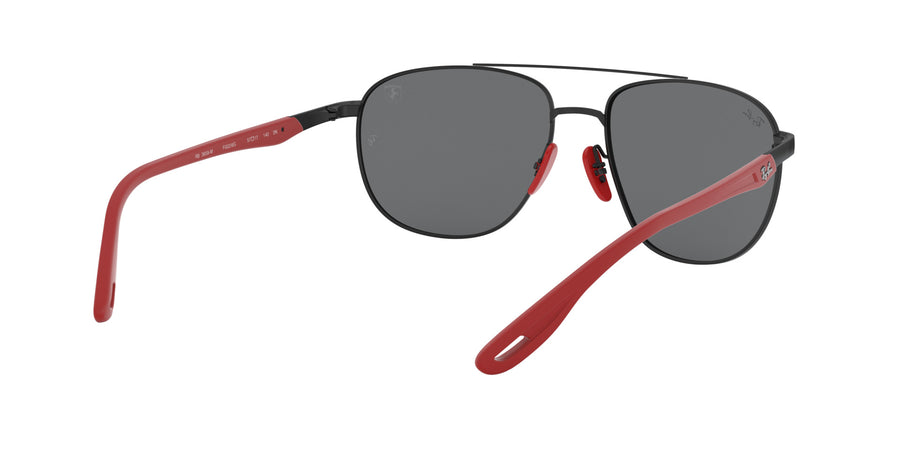 RB3659M Scuderia Ferrari Collection – Matte Black / Grey Mirror Silver