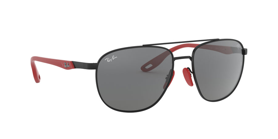RB3659M Scuderia Ferrari Collection – Matte Black / Grey Mirror Silver