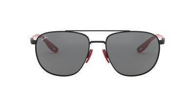 RB3659M Scuderia Ferrari Collection – Matte Black / Grey Mirror Silver