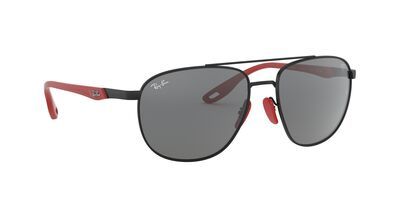 RB3659M Scuderia Ferrari Collection – Matte Black / Grey Mirror Silver
