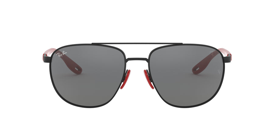 RB3659M Scuderia Ferrari Collection – Matte Black / Grey Mirror Silver