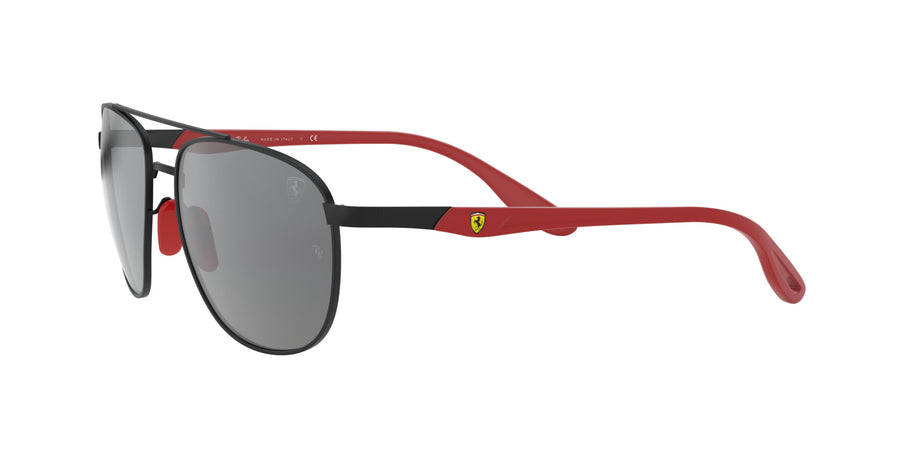 RB3659M Scuderia Ferrari Collection – Matte Black / Grey Mirror Silver