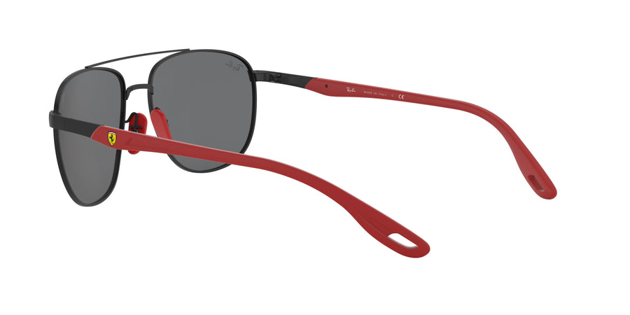 RB3659M Scuderia Ferrari Collection – Matte Black / Grey Mirror Silver