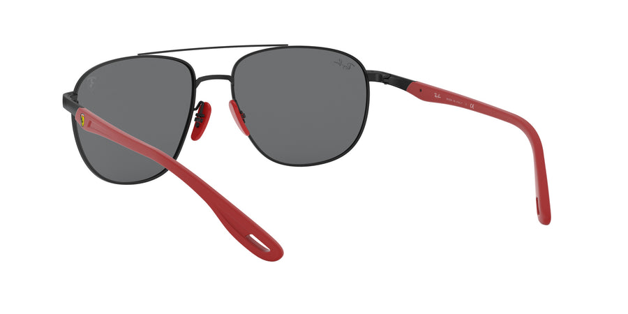 RB3659M Scuderia Ferrari Collection – Matte Black / Grey Mirror Silver