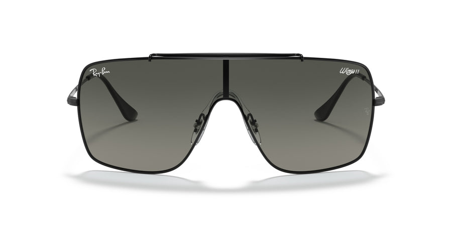 Wings II RB3697 – Black / Grey Gradient Dark Grey
