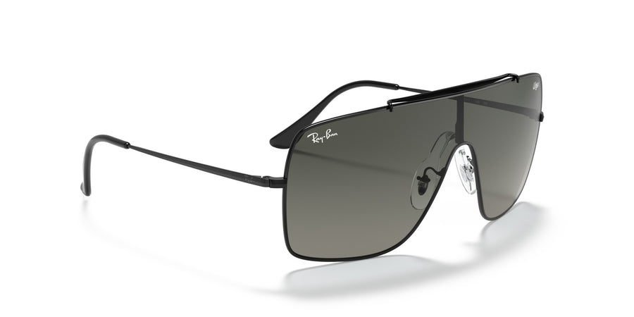 Wings II RB3697 – Black / Grey Gradient Dark Grey