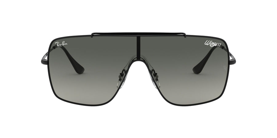 Wings II RB3697 – Black / Grey Gradient Dark Grey