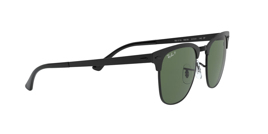 Clubmaster Metal RB3716 – Black / G-15 Green