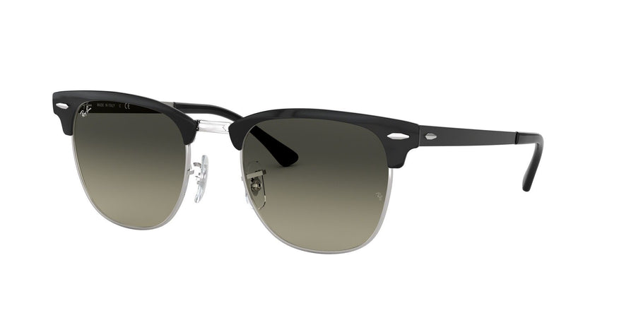 Clubmaster Metal RB3716 – Black / Light Grey Gradient Dark Grey