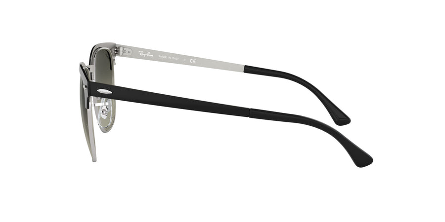 Clubmaster Metal RB3716 – Black / Light Grey Gradient Dark Grey