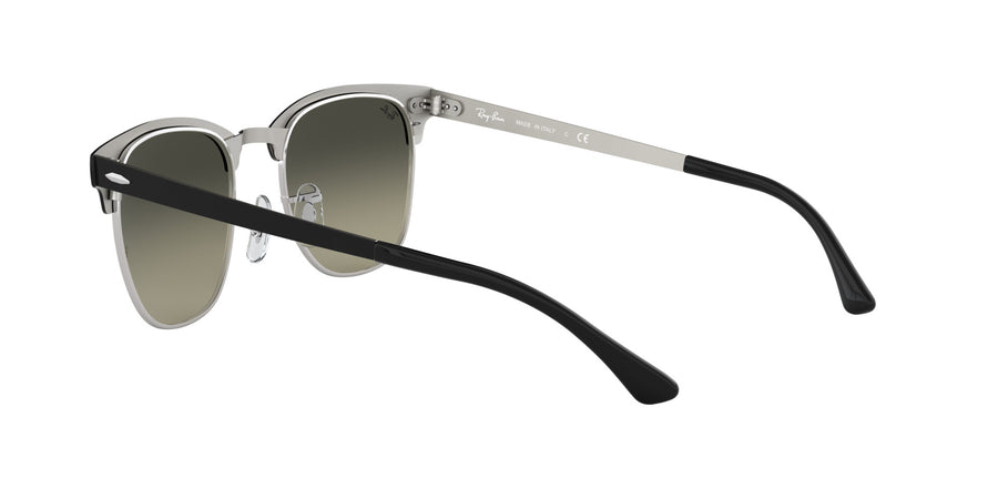 Clubmaster Metal RB3716 – Black / Light Grey Gradient Dark Grey