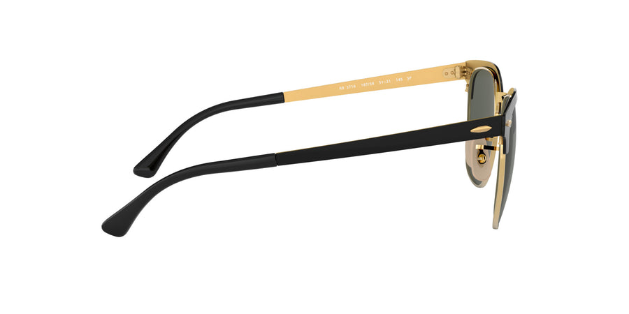 Clubmaster Metal RB3716 – Black / G-15 Green