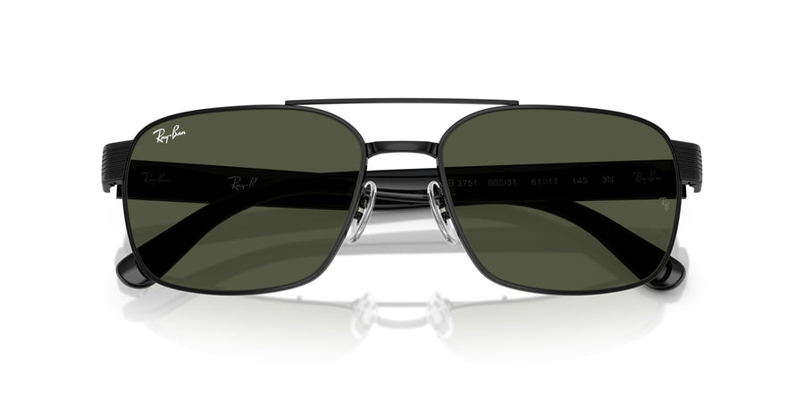 0Rb3751 – Black / Crystal Green