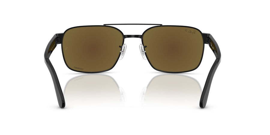 0Rb3751Ch – Black / Polar Grey Mirror Blue Contrast Enhancement + Ar
