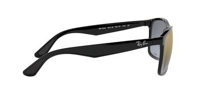 RB4264 – Black / Blue Mirror Gold Gradient Polar