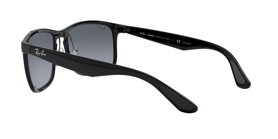 RB4264 – Black / Blue Mirror Gold Gradient Polar