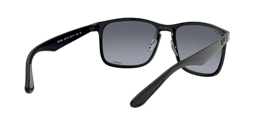 RB4264 – Black / Blue Mirror Gold Gradient Polar