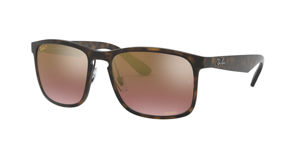 RB4264 Chromance – Havana / Purple Mirror Gold Gradient Polar