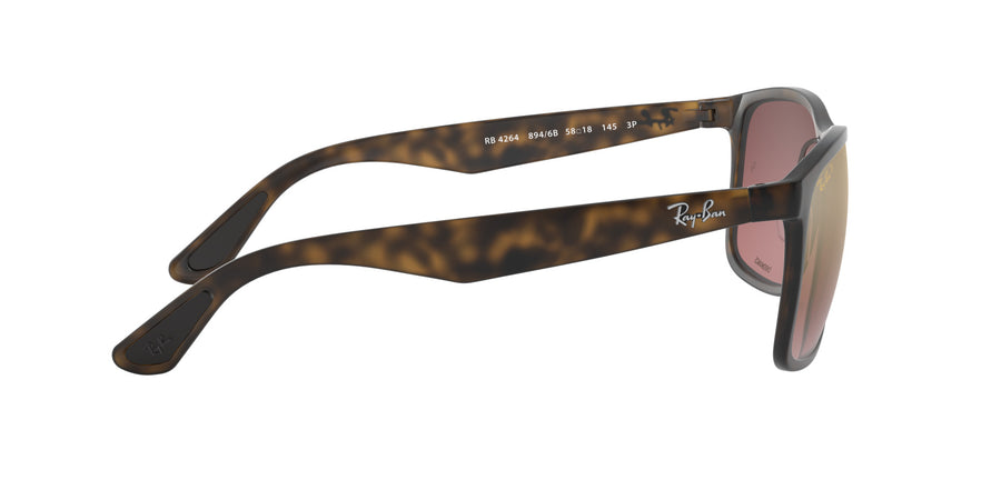 RB4264 Chromance – Havana / Purple Mirror Gold Gradient Polar