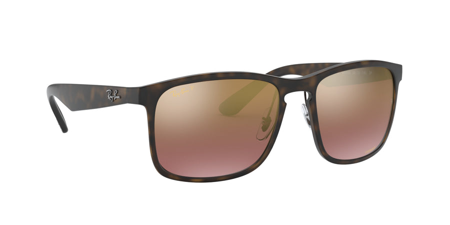 RB4264 Chromance – Havana / Purple Mirror Gold Gradient Polar