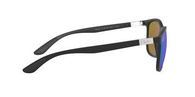 RB4330 Chromance – Black / Green Mirror Blue