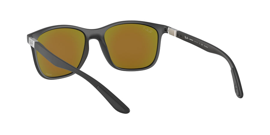 RB4330 Chromance – Black / Green Mirror Blue