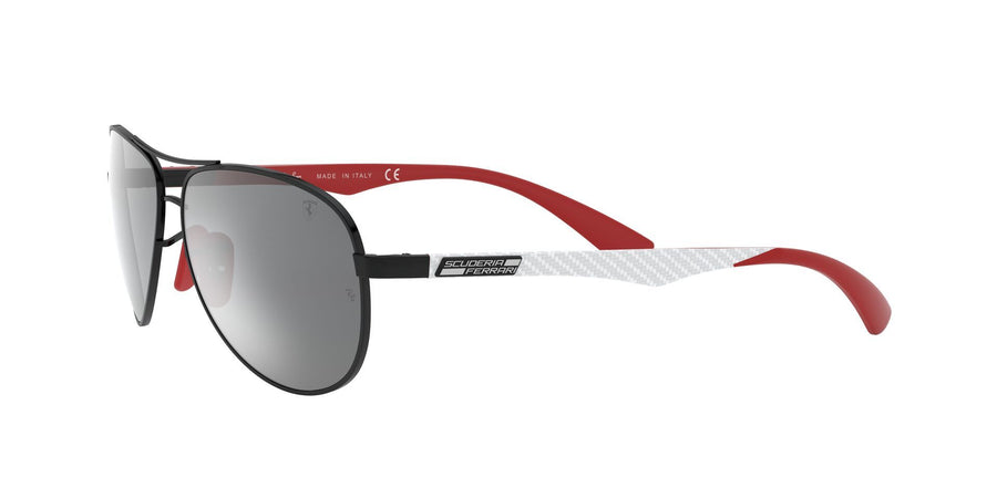 RB8313M Scuderia Ferrari Collection – Black / Grey Mirror Silver