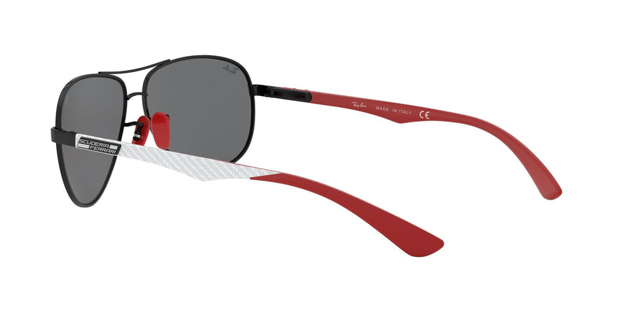 RB8313M Scuderia Ferrari Collection – Black / Grey Mirror Silver