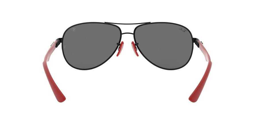 RB8313M Scuderia Ferrari Collection – Black / Grey Mirror Silver