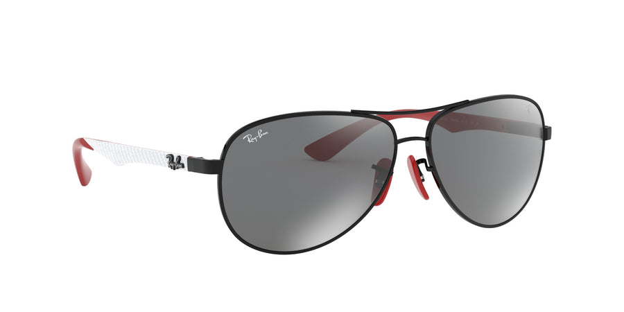 RB8313M Scuderia Ferrari Collection – Black / Grey Mirror Silver