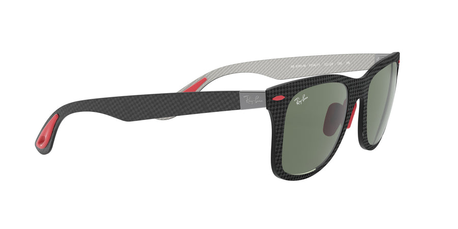 RB8395M Scuderia Ferrari Collection – Mat Carbon Matt Allutex / Dark Green