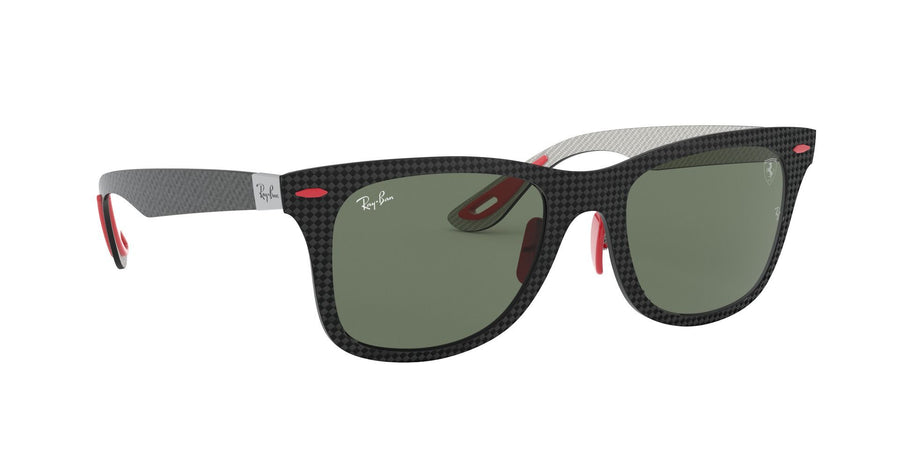 RB8395M Scuderia Ferrari Collection – Mat Carbon Matt Allutex / Dark Green