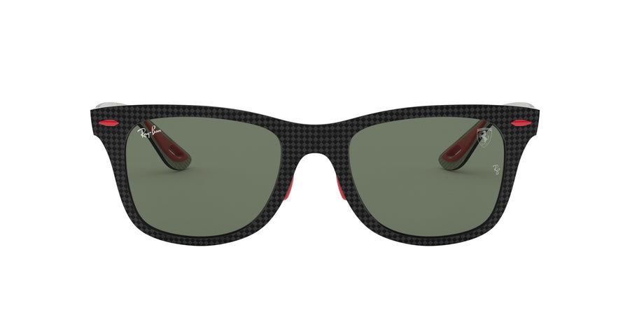 RB8395M Scuderia Ferrari Collection – Mat Carbon Matt Allutex / Dark Green