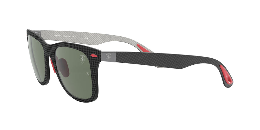 RB8395M Scuderia Ferrari Collection – Mat Carbon Matt Allutex / Dark Green