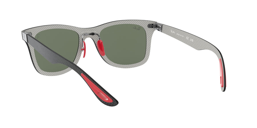 RB8395M Scuderia Ferrari Collection – Mat Carbon Matt Allutex / Dark Green