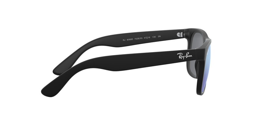 RJ9069S Junior – Black / Blue Mirror Blue