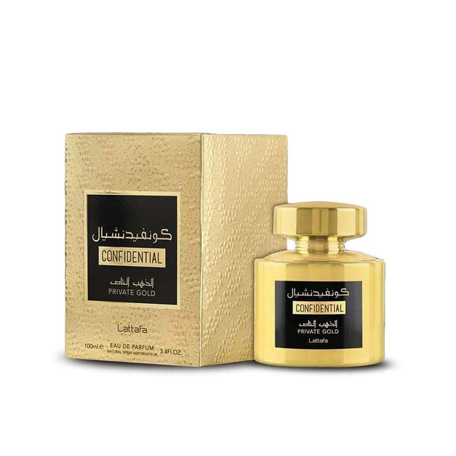 Lattafa Confidential Private Gold 100ml Edp for men