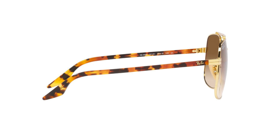 2000'S Vibes RB3699 – Arista / Clear Gradient Brown