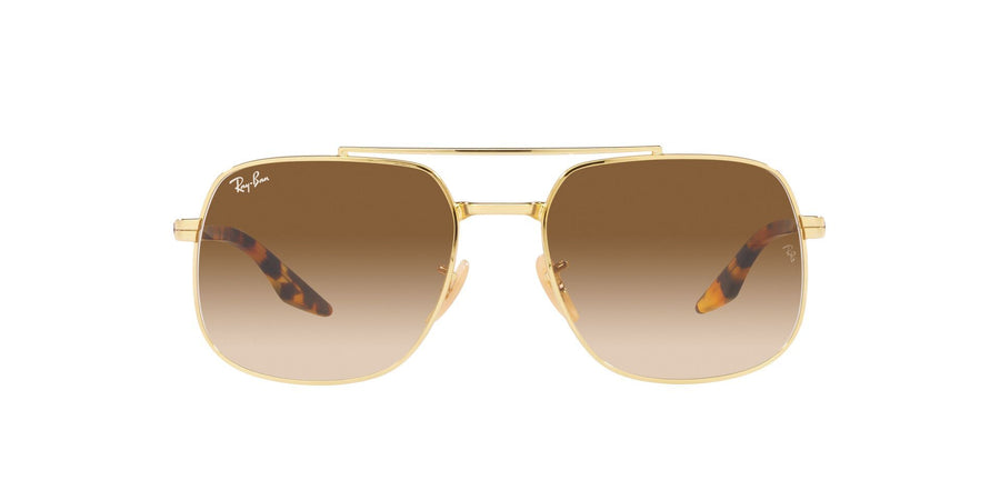 2000'S Vibes RB3699 – Arista / Clear Gradient Brown
