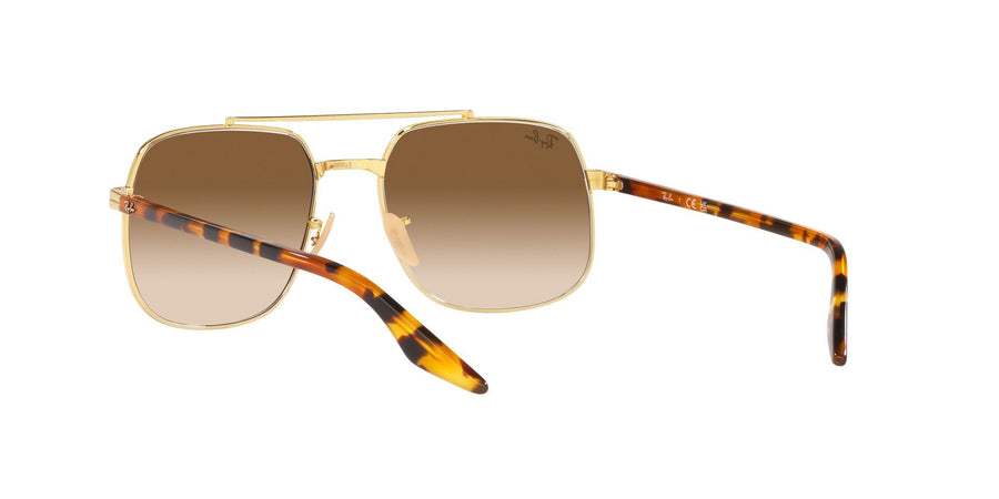 2000'S Vibes RB3699 – Arista / Clear Gradient Brown