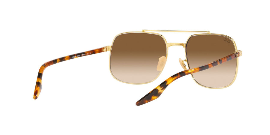 2000'S Vibes RB3699 – Arista / Clear Gradient Brown