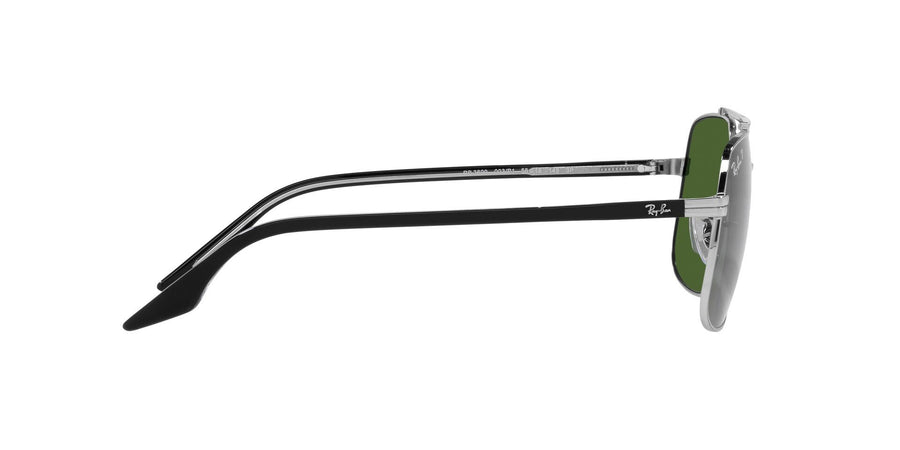 2000'S Vibes RB3699 – Silver / Dark Green Polar