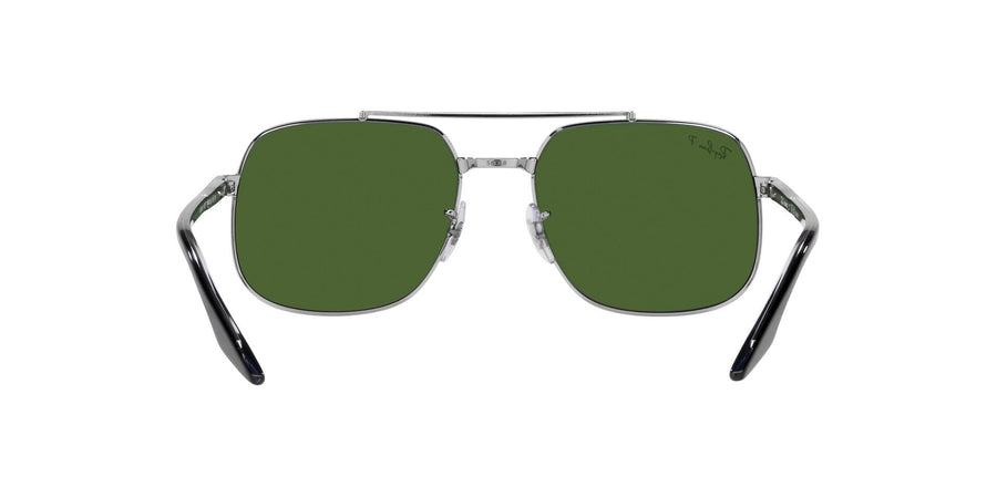 2000'S Vibes RB3699 – Silver / Dark Green Polar
