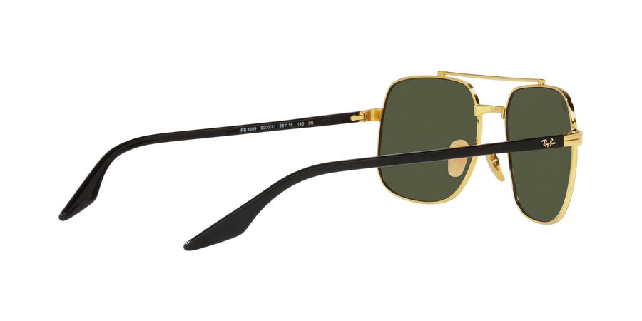 2000'S Vibes RB3699 – Black On Arista / Green