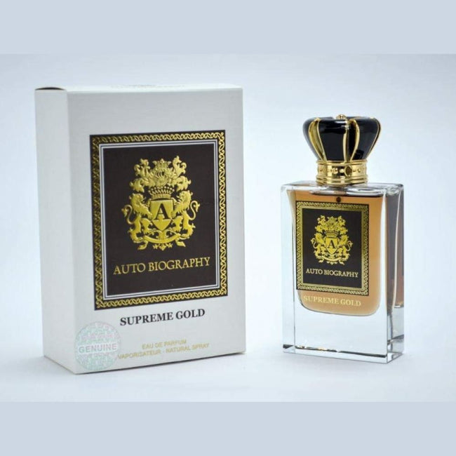 Paris Corner Autobiography Supreme Gold EDP 50ML for Men