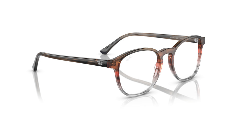 Acetate Unisex Optical Frame RX5417 – Brown